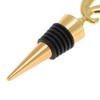 Unique Bargains Bottle Stoppers Tilted Heart Zinc Alloy PTR 4.57"x1.26"x0.79" 1 Pc - 3 of 3