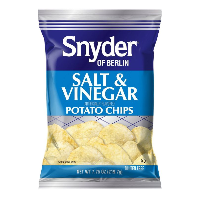 Snyder of Berlin Salt &#38; Vinegar Potato Chips - 7.75oz, 1 of 4
