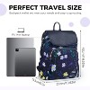 Fmeida Backpack for Women Purse Anti Theft Backpack Work College Bookbag Flower Convertible Back Pack - 2 of 3