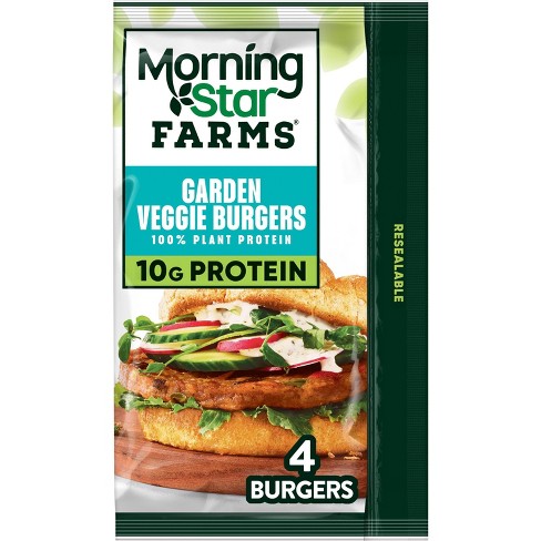 Morningstar Farms Garden Veggie Burger Patties - Frozen - 9.5oz/4ct ...