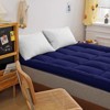 Okak Modern Cotton Deep Topper Tufted Mattress Pad for Comfy Sleep,Overfilled Bed Mattresses Protective Pad - 2 of 4