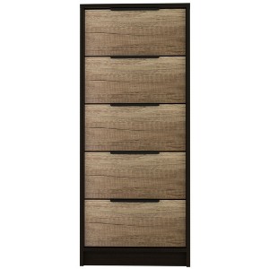 NicBex Dresser for Bedroom,Chest of Drawers with Black Metal Handle Design,Storage Dressers for Bedroom - 1 of 4