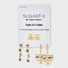 SUGARFIX by BaubleBar Eight Lit Nights Earring Set - Gold/Pink/Green/Blue - 2 of 3
