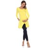 Maternity Plus Size 'Kayla' Tunic - White Mark - 4 of 4