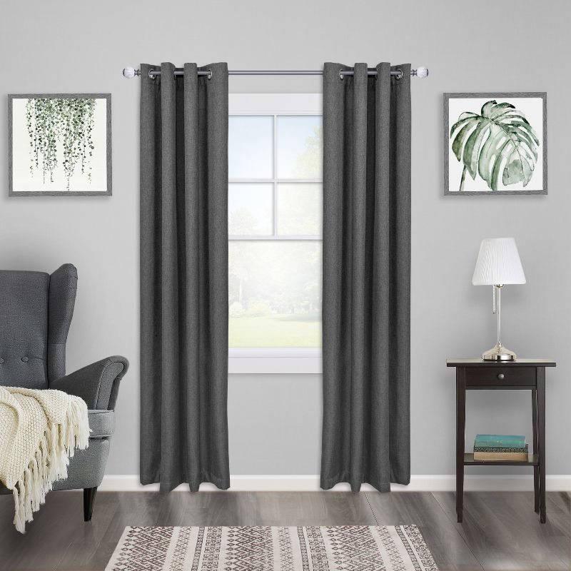 Kenney Khaleesi 1" Premium Decorative Window Curtain Rod, 3 of 5
