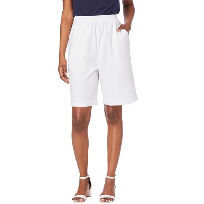 Jessica London Women's Plus Size Linen Short