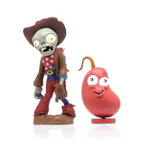 The Zoofy Group Llc Plants Vs Zombies 3 Figure 2 Pack Cowboy Zombie Chili Bean Target - zombie animation pack roblox