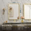 Keonjinn Framed Wall Mirror, Modern Rectangular Bathroom Vanity Mirror, Wall Mounted - 3 of 4