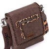 Crossbody Bags for Women Vintage Hand Woven Shoulder Purse - 4 of 4