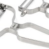 Oster Baldwyn 3 Piece Stainless Steel Lightweight Peeler Set in Silver - 3 of 4