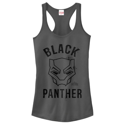 Juniors Womens Marvel Black Panther 2018 Classic Racerback Tank Top - image 1 of 3