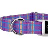 Country Brook Petz Premium Grape Plaid Dog Collar Limited Edition - image 4 of 4