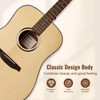 Whizmax Acoustic Guitar,41"Acoustic Guitar Kit Full Size Dreadnought Acustica Guitarra Bundle for Beginner Adult Teen - 4 of 4