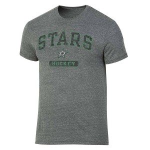 NHL Dallas Stars Men's Gray Tri-Blend T-Shirt - 1 of 3
