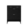 RISOKEYS Entryway Narrow Shoe Shoe Rack with 2 Flip Drawers and 2 Drawer Freestanding Tipping Bucket Organizer for Entryway, Hallway, Bedroom - 4 of 4