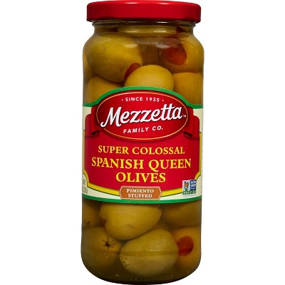 Mezzetta Super Colossal Spanish Queen Olives - 10oz