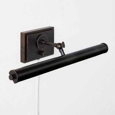 Wall Plug-in Sconce Black - Threshold™ designed with Studio McGee: Integrated LED, Iron Shade, ETL Listed, Modern Decor