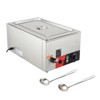 Commercial Portable Steam Table Food Warmer 120V 1200W for Catering, Restaurants, Large - 2 of 4