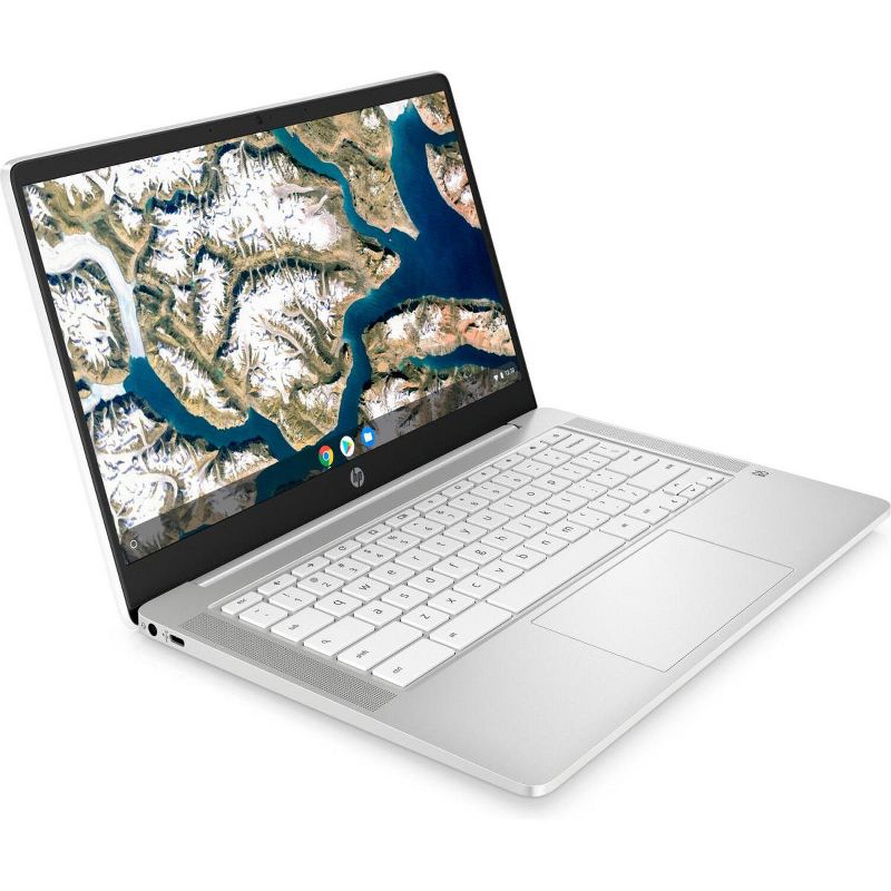 HP Chromebook 14” Full HD Laptop, Intel Celeron N4020, 4GB RAM, 32GB eMMC, Chrome OS, 3 of 6