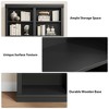 74.5" Tall Bookshelf with Double Storage, Extra Large Bookshelf, 6-Tier Double Wide Bookshelves w/ 12 Cubbies for Livingroom Office Library - 4 of 4