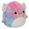 Squishmallows 11" Tinley Rainbow Tie-Dye Axolotl Little Plush - 3 of 4