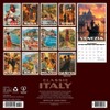 Willow Creek Press Classic Italy 2025 Wall Calendar: Monthly 12x12" Paper, Sewn Binding, All Ages, Blue - image 2 of 4