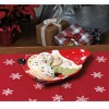 11.5 Inch Santa Gnome Platter Tree Christmas Serving Platters - 3 of 4