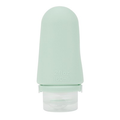 Unique Bargains Leak Proof Small Strap Silicone Pump Bottle for Travel 1 Pc