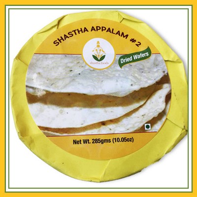 Shastha Appalam-2  Pack of 2 , Each 285 Gms