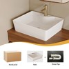 KTMBDW 31.5 Inch Floating Vanity Bathroom with Sink Combo, Wall Mounted Modern Vanity, Bathroom Cabinet Vanity with Extra Large Storage - 4 of 4