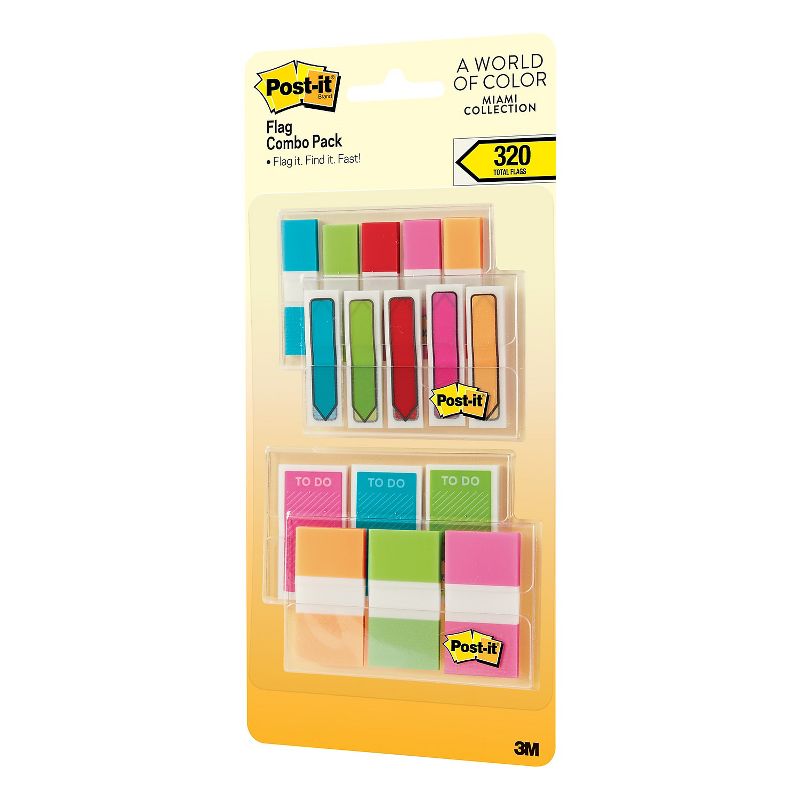 Post-it Flags Combo Pack .47 Wide and .94 683-XLM, 4 of 5