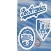 MLB Los Angeles Dodgers Sticker Decal - 3pk - 4 of 4