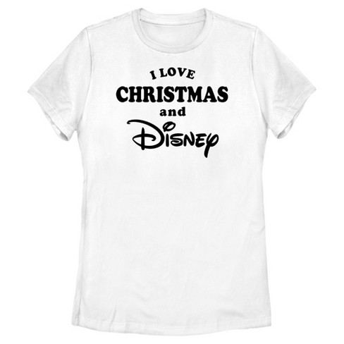 Disney christmas t best sale shirt women's