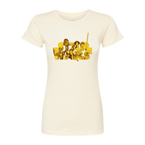 Women's - Star Wars - Logo Rebels Fitted Graphic T-Shirt - 1 of 2