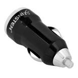 Insten Dual USB For Car Charger Adapter for iPhone 11 Pro Max SE XS X 8 8+ iPad Mini Air Pro Samsung S10 S9 S8 S10 S10e Tab Note 10 8 5 Black 2-Port