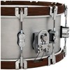 PDP by DW Concept Select Aluminum Snare Drum With Walnut Hoops - 3 of 4
