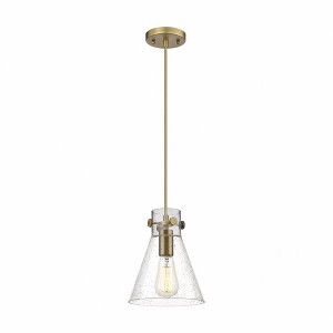 Newton Cone - 1 Light Pendant In Industrial Style-9.88 Inches Tall and 8 Inches Wide - 1 of 1