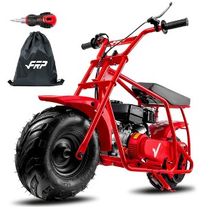 FRP Mini Bike GMB100, 99CC Gas Powered 4-Stroke 3HP, Off-Road for Kids/Adult, Trail Up to 28 Mph, Weight Support Up to 220 LBS - 1 of 4