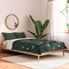 Gigi Rosado Christmas fairy lights Comforter + Pillow Sham(s) - Deny Designs - 2 of 3