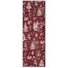 Christmas Area Rug, Foldable Washable Soft Carpet with Non Slip Backing, Low Pile Indoor Printed Floor Mat for Living Room, Bedroom - 3 of 4