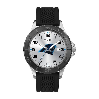 NFL Carolina Panthers Tribute Collection Gamer Black Men's Watch