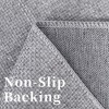 Modern Solid Textured Area Rug Machine Washable Stain Resistant Non-Slip Floor Cover Carpet - 4 of 4