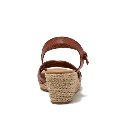 Lands' End Women's Espadrille Wedge Sandals - image 4