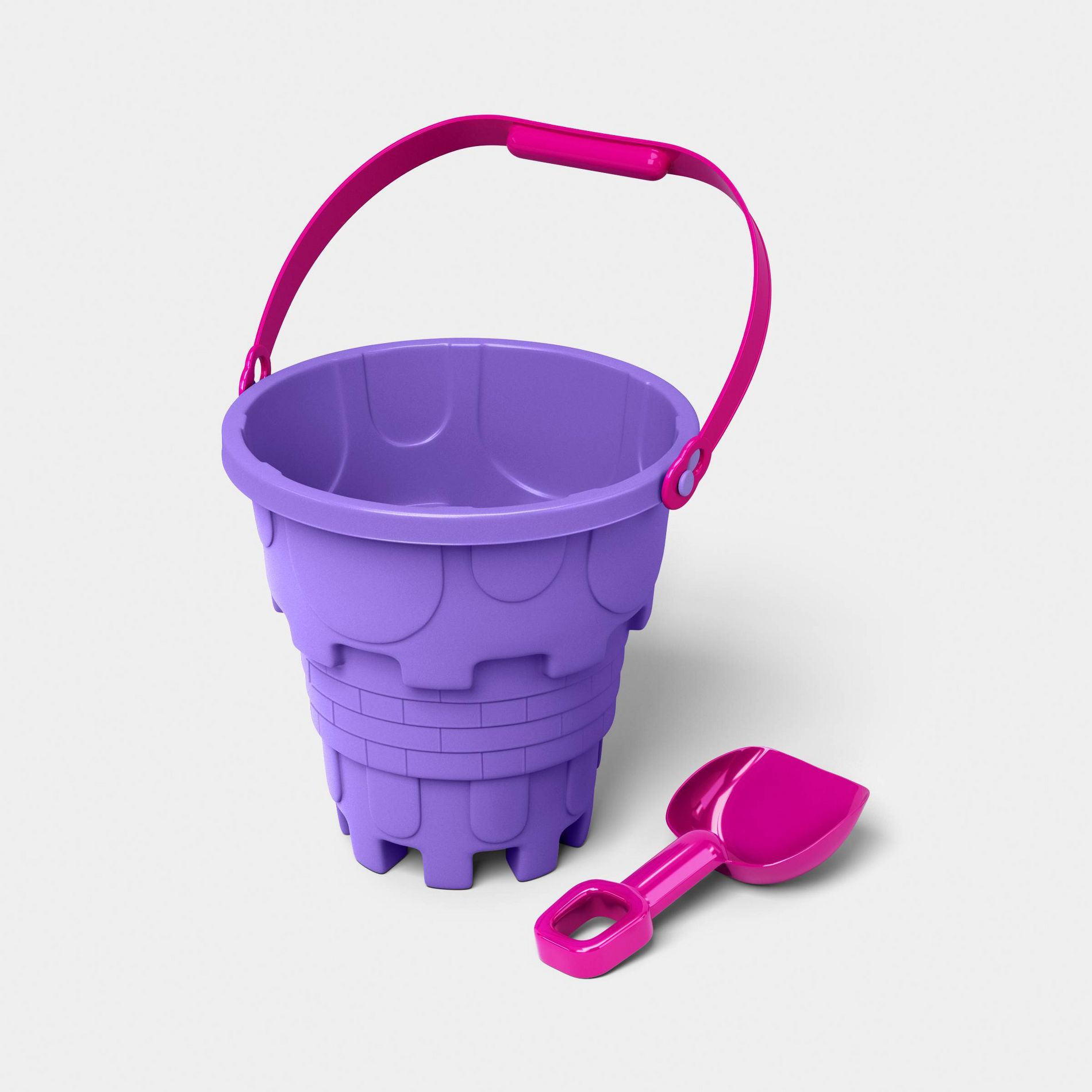 Bucket and Shovel X Purple Sand Toy - 2pc - Sun Squad™
