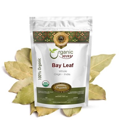 Organic Bay Leaf Whole 8 Oz