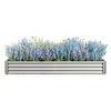 Okak Rectangular Metal Raised Garden Bed Durable Outdoor Planter Box for Vegetables, Flowers, Herbs, 47"/70"/91"W, 3 Colors - 2 of 4