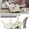 KWPZQEB Power Lift Recliner Chair for Elderly with Massage and Lumbar Heating, Faux Leather Recliner Sofa with Side Pocket & USB Port - 3 of 4