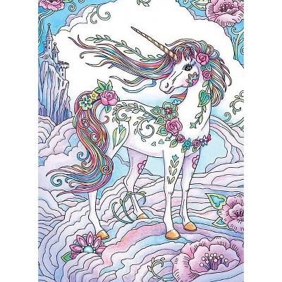 Magical Unicorn Notebook - by  Marjorie Sarnat (Paperback)