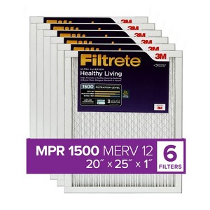 Filtrete 6pk 20''x25''x1'' UR03 1E Ultra Allergen Reduction - 1 of 4