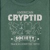 Women's - Instant Message - Cryptid Society Lightweight French Terry Wide Neck Long Sleeve Graphic Shirt - 2 of 4